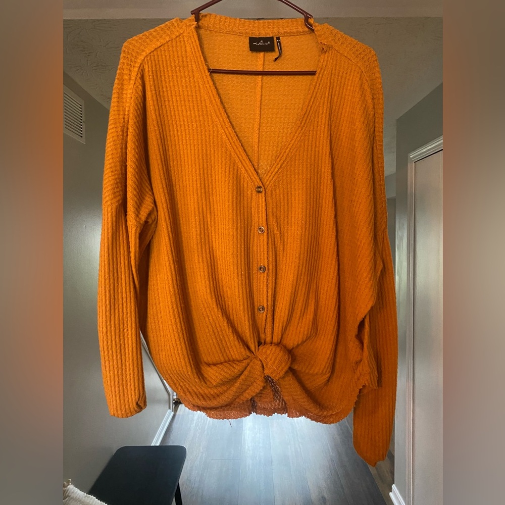 Urban outfitters orange sweater
